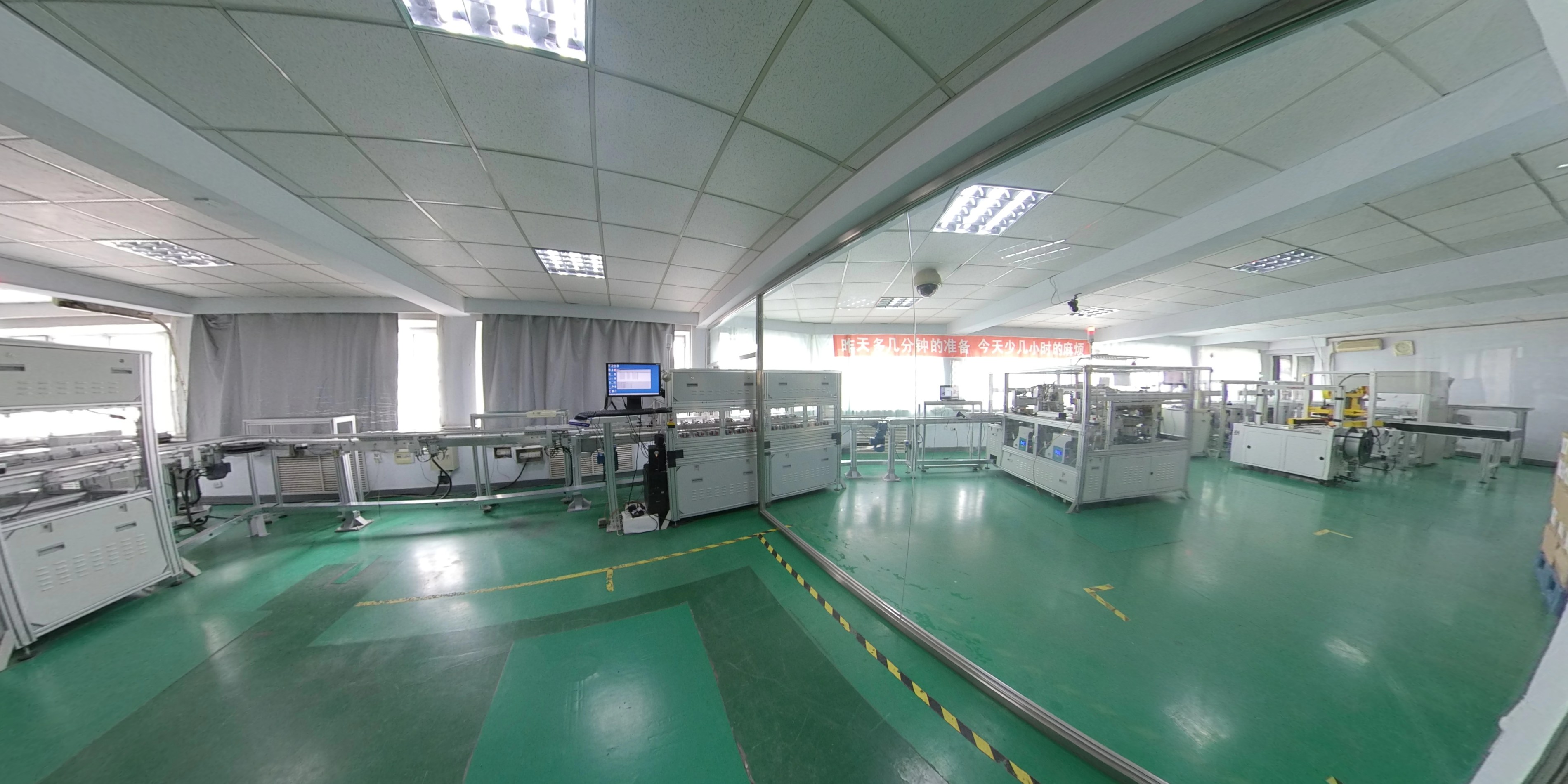 全自動(dòng)化包裝車間