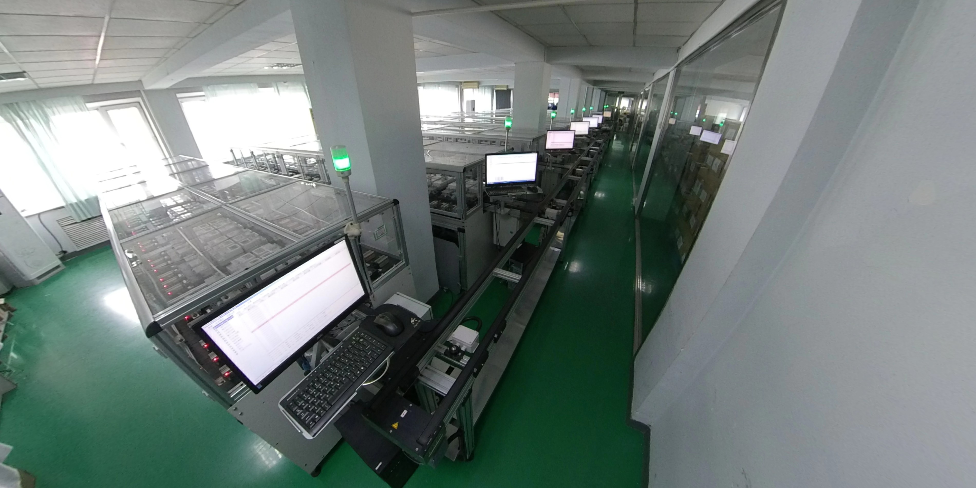 全自動化檢定車間
