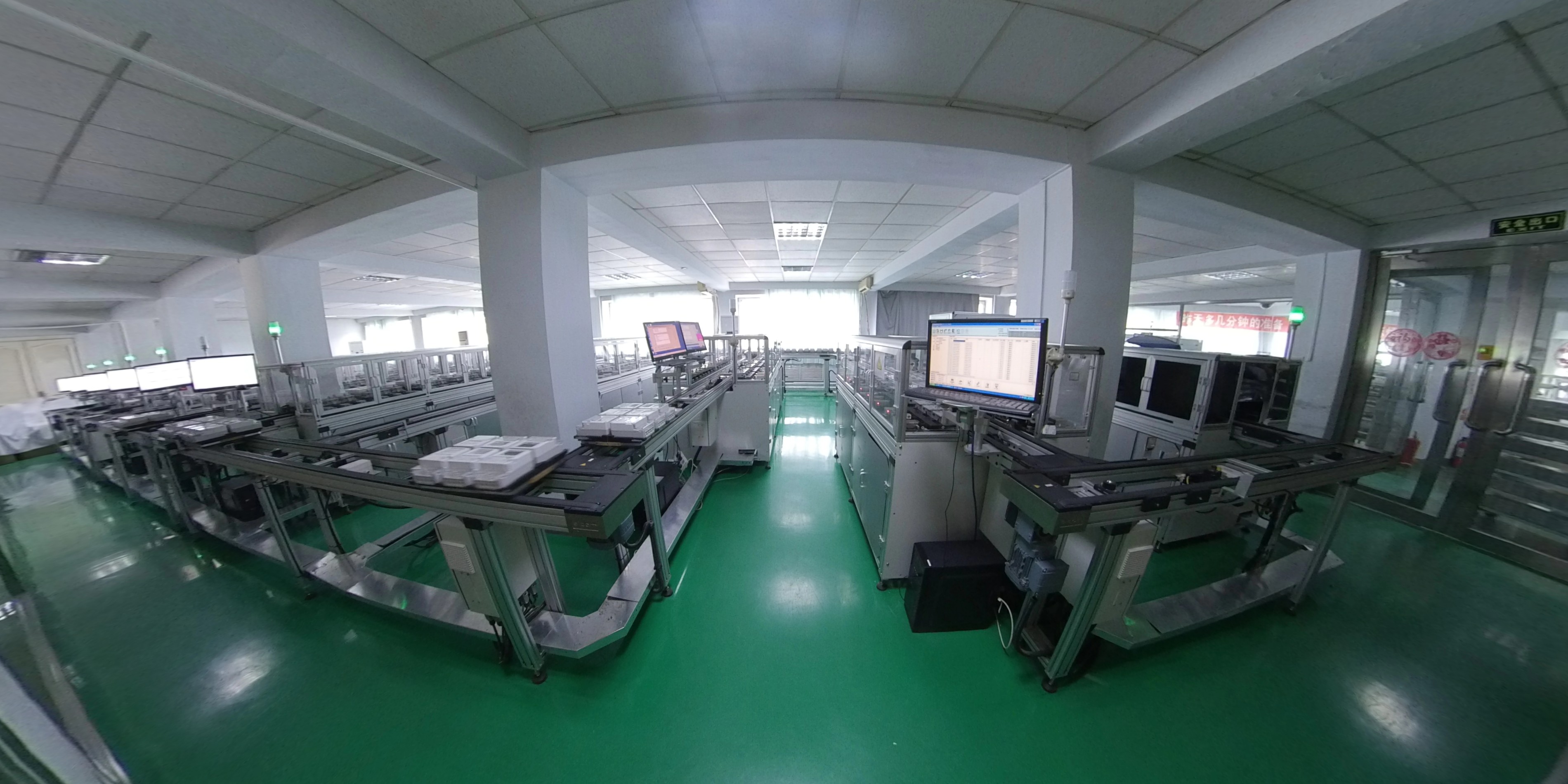 全自動(dòng)化檢定車間